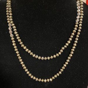 Chan Luu Titanium Hematite Pyrite Necklace